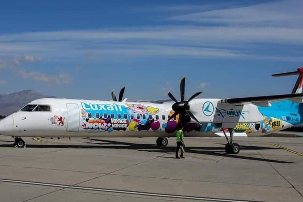 Prvi let ka Crnoj Gori bio 1. aprila: Luxair, Foto: Aerodromi Crne Gore