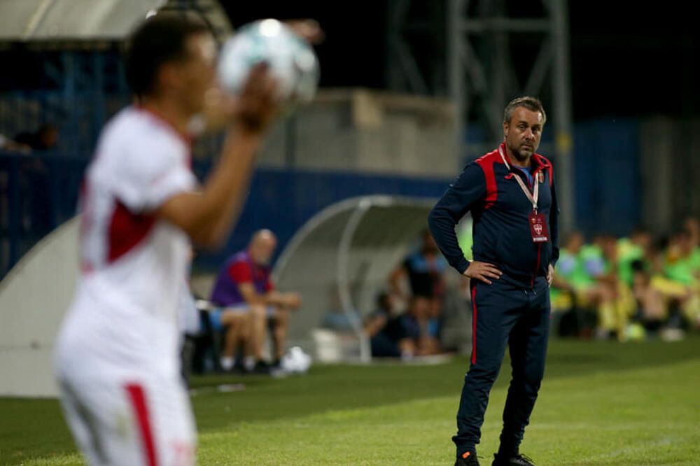 Trener Iskre Srđan Nikić, Foto: Telekom 1. CFL/FSCG
