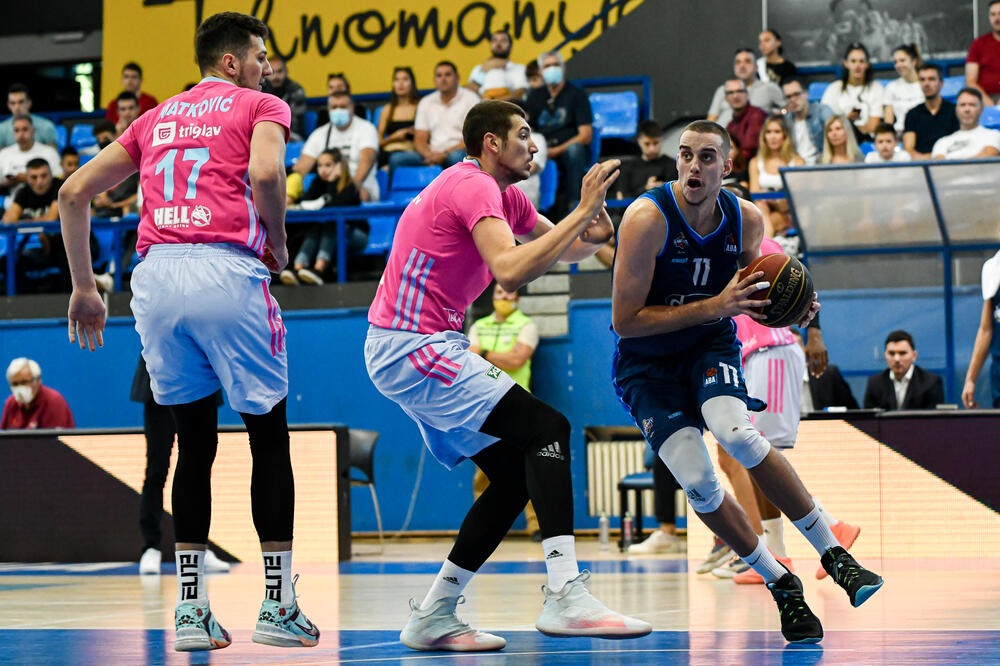 Sa jučerašnjeg meča, Foto: Mega Basket/Dragana Stjepanović