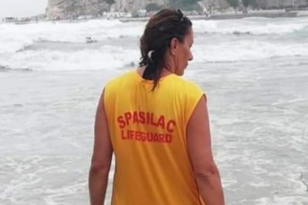 Prva žena-spasilac u Crnoj Gori, Foto: Privatna arhiva