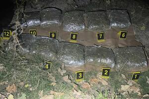 Potraga za državljaninom Srbije, pronađeno 10,4 kilograma marihuane