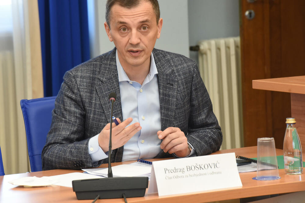 Prethodni ministar odbrane Predrag Bošković, Foto: Savo Prelević