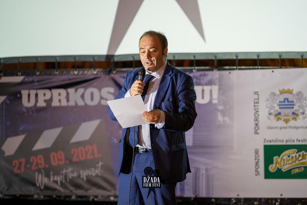 Šesto izdanje festivala otvorio je direktor Francuskog instituta u Podgorici, Laurent Goncalves