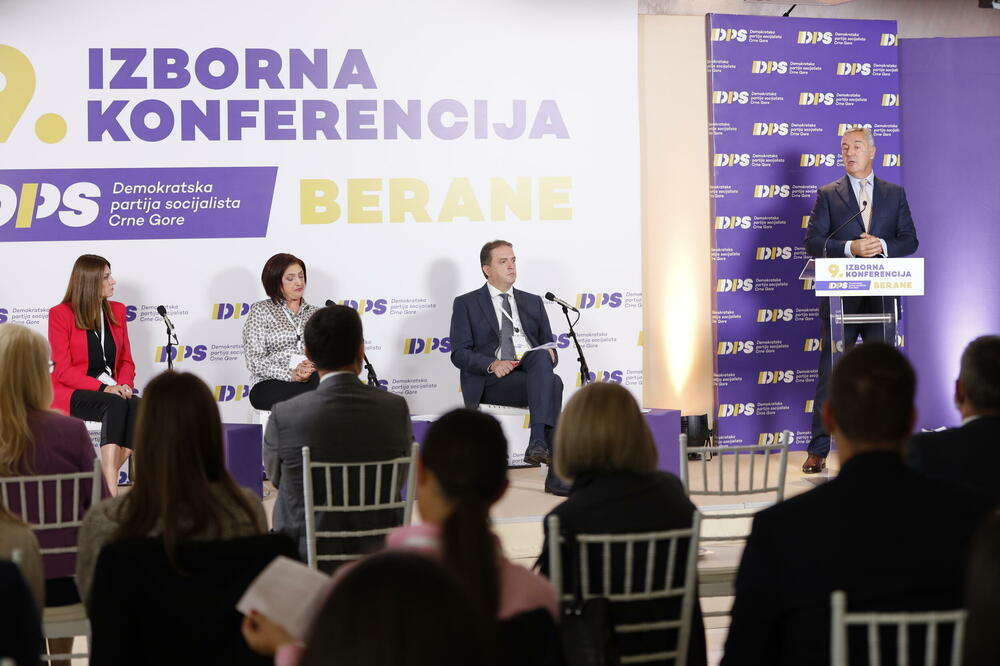 Sa opštinske izborne konferencije, Foto: DPS