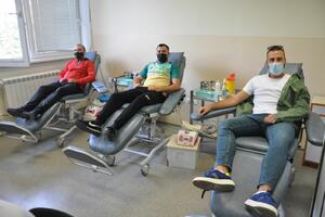 KMF Kaljari organizovali akciju dobrovoljnog davanja krvi