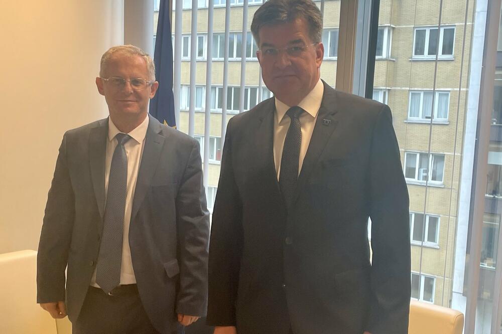 Lajčak i Bisljimi, Foto: Twitter/Miroslav Lajčak