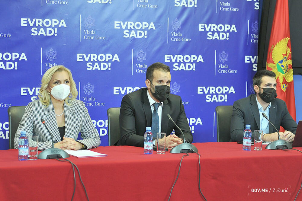 Borovinić Bojović i Spajić, Foto: Gov.me/Zoran Đurić