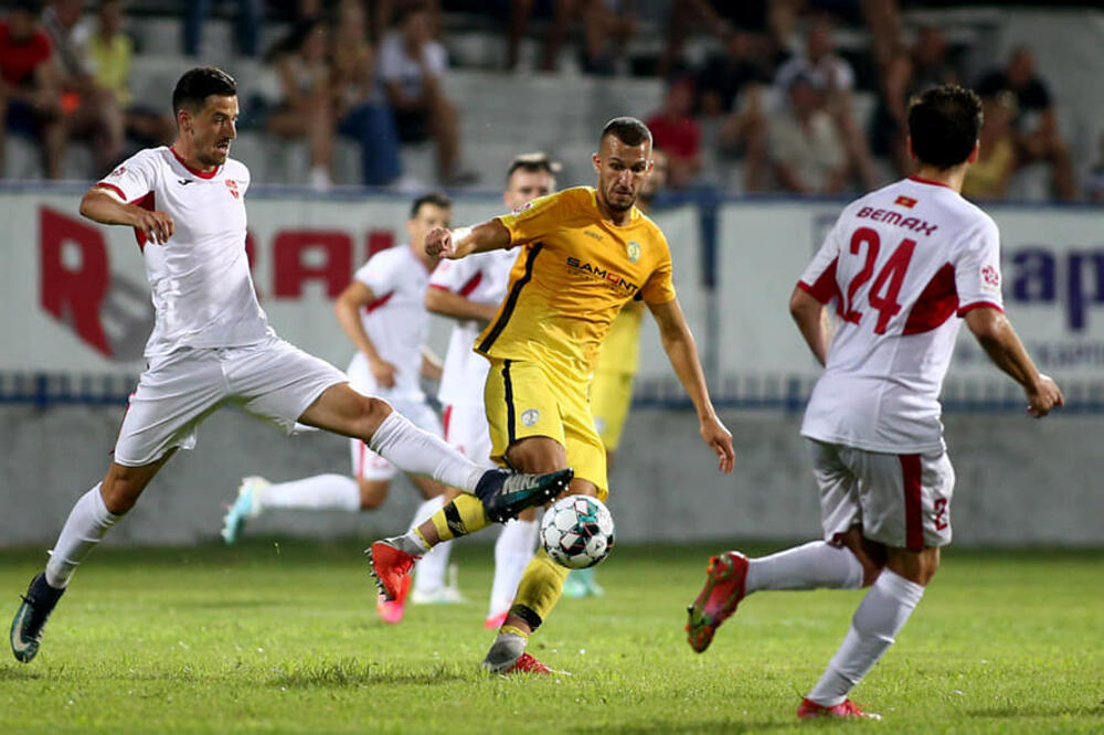 Sa meča Iskra - Jezero (2:0) u prvom krugu sezone, Foto: Telekom 1. CFL/ FSCG