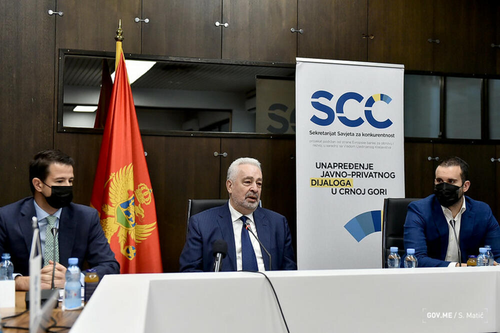 Milatović, Krivokapić i Spajić, Foto: Ministarstvo ekonomskog razvoja