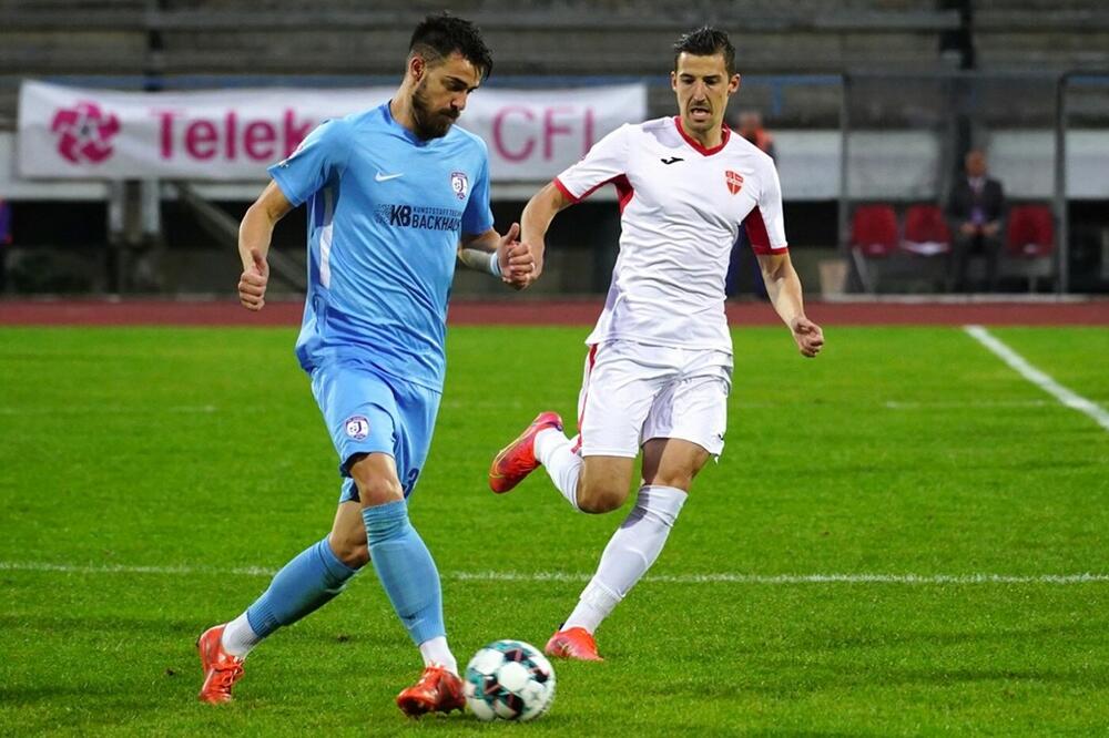 Prva domaća pobjeda Jezera: Sa meča u Beranama, Foto: FSCG