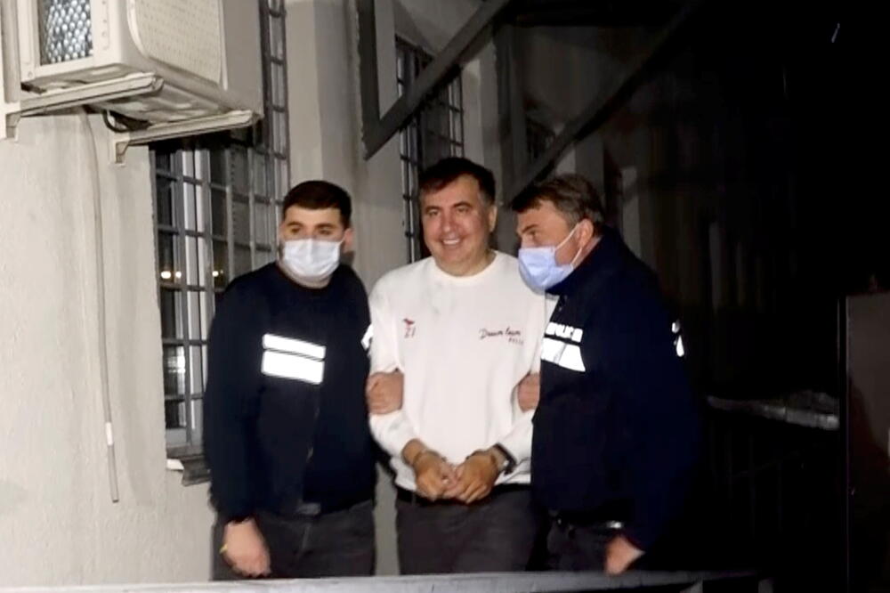 Sa hapšenja Sakašvilija, Foto: Reuters