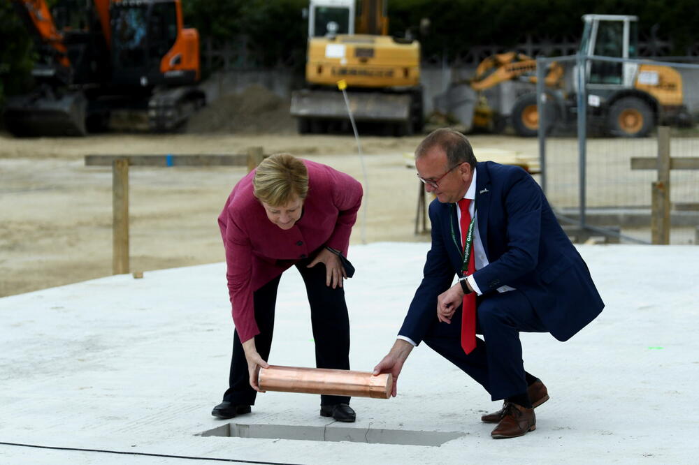 Merkel i Tabert tokom jedne posjete kancelarke Templinu, Foto: Reuters