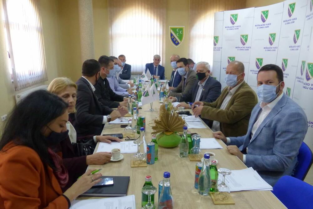 Sa sjdnice, Foto: Bošnjačko vijeće u Crnoj Gori