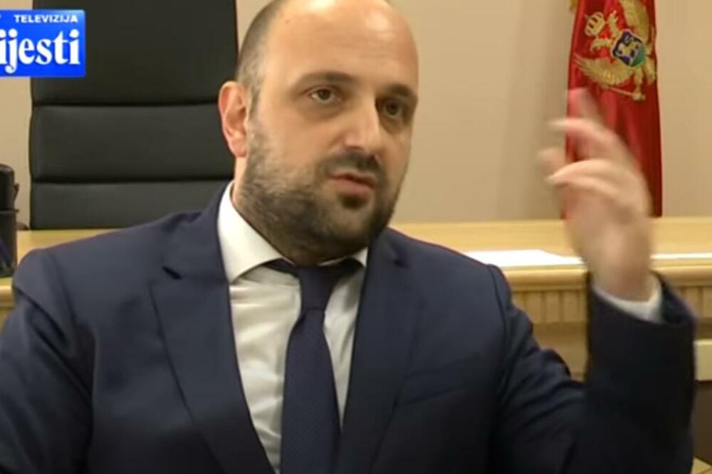 Državni sekretar u Ministarstvu pravde Bojan Božović, Foto: Printscreen
