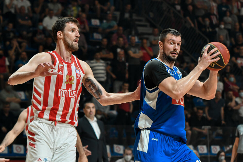 Zoran Nikolić i Ognjen Kuzmić u majstorici finala prošle sezone, Foto: ABA liga