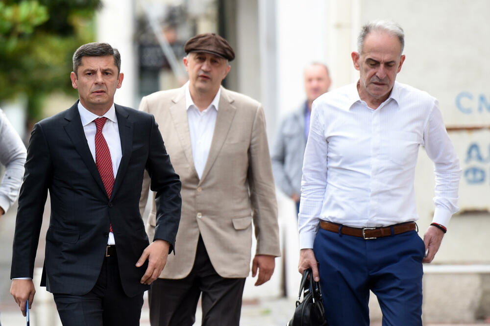 Obradović i Ivanović dolaze na suđenje (arhiva), Foto: Savo PRELEVIC