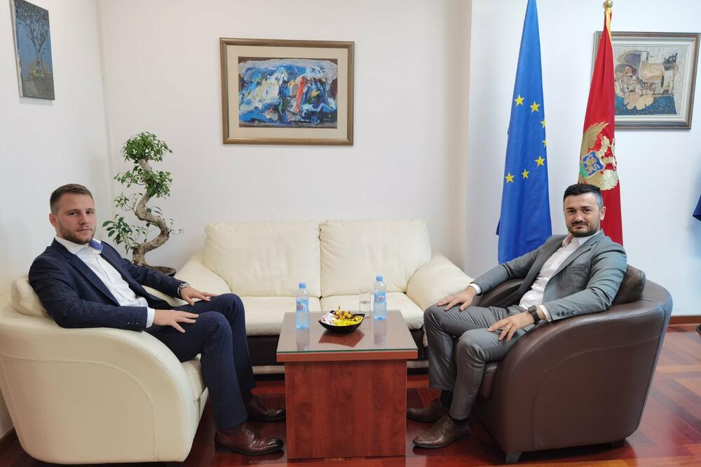 Sa sastanka - Vuković i Harasani, Foto: SO Nikšić