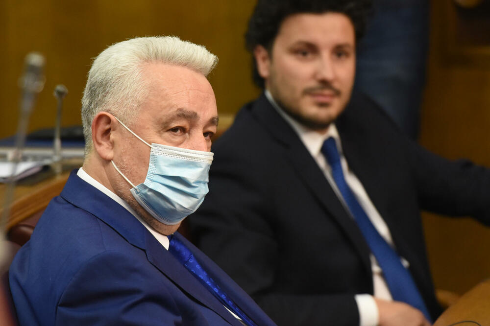 Krivokapić i Abazović, Foto: SAVO PRELEVIC