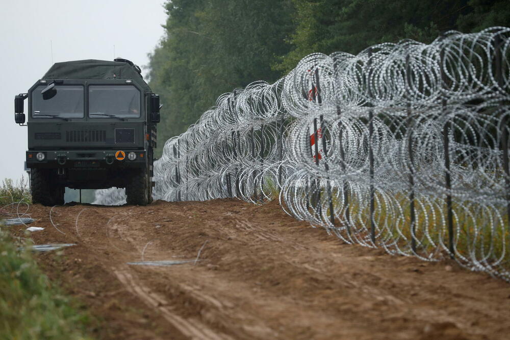 Detalj sa poljsko-bjeloruske granice, Foto: Reuters