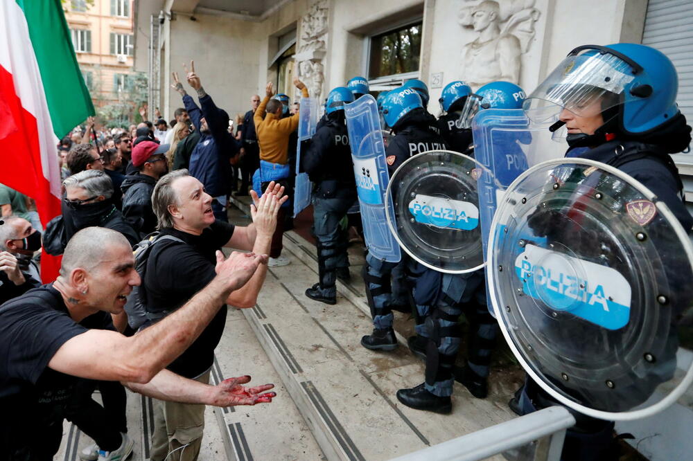 Sa protesta u Rimu, Foto: Reuters