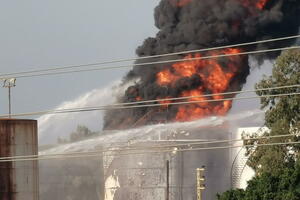Veliki požar u Libanu, gori skladište goriva na jugu zemlje