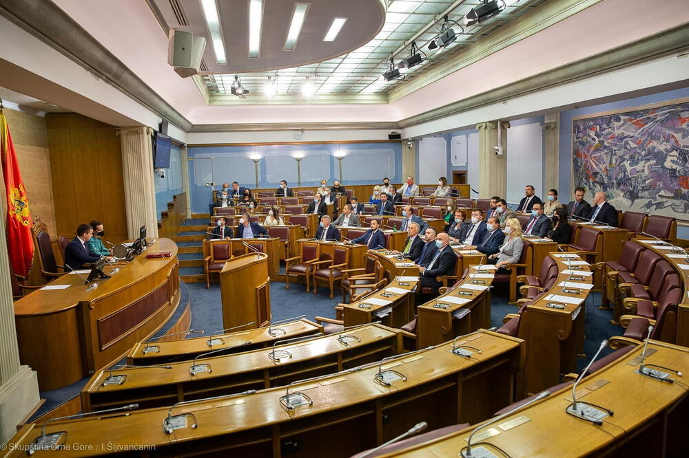 Sa posljednje vanredne sjednice parlamenta, Foto: Skupstina