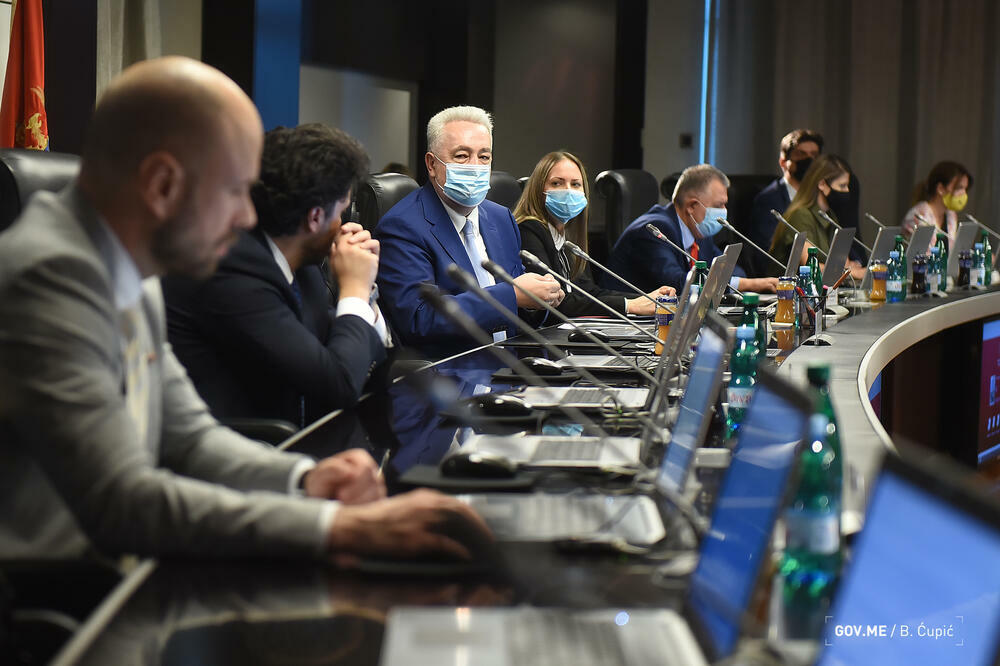 Krivokapić predložio je da rekonstruisana Vlada ima 16 ministarstava i tri potpredsjednika, Foto: Gov.me/Bojana Ćupić
