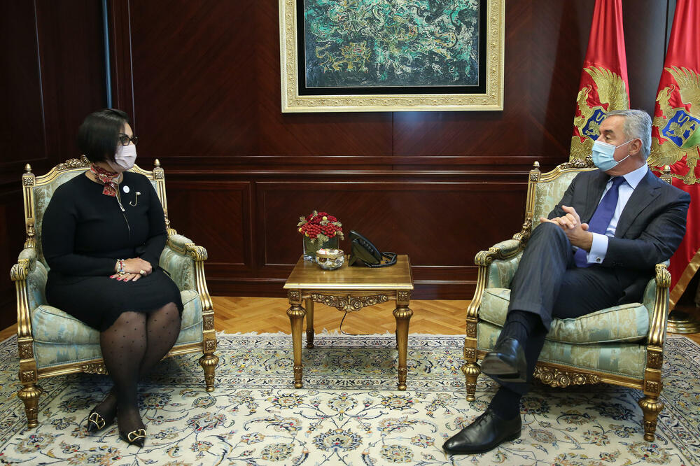 Đukanović i al Šamsi, Foto: Kabinet predsjednika