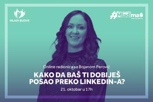 Želiš posao preko LinkedIn-a? Čekamo te na besplatnoj radionici!