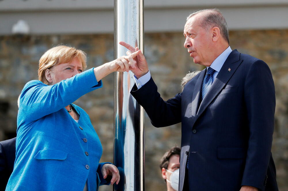 Merkel i Erdogan, Foto: REUTERS