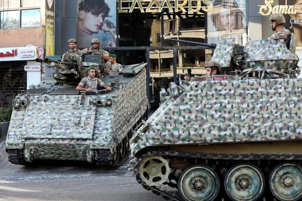 Vojska na ulicama Beiruta, Foto: Reuters
