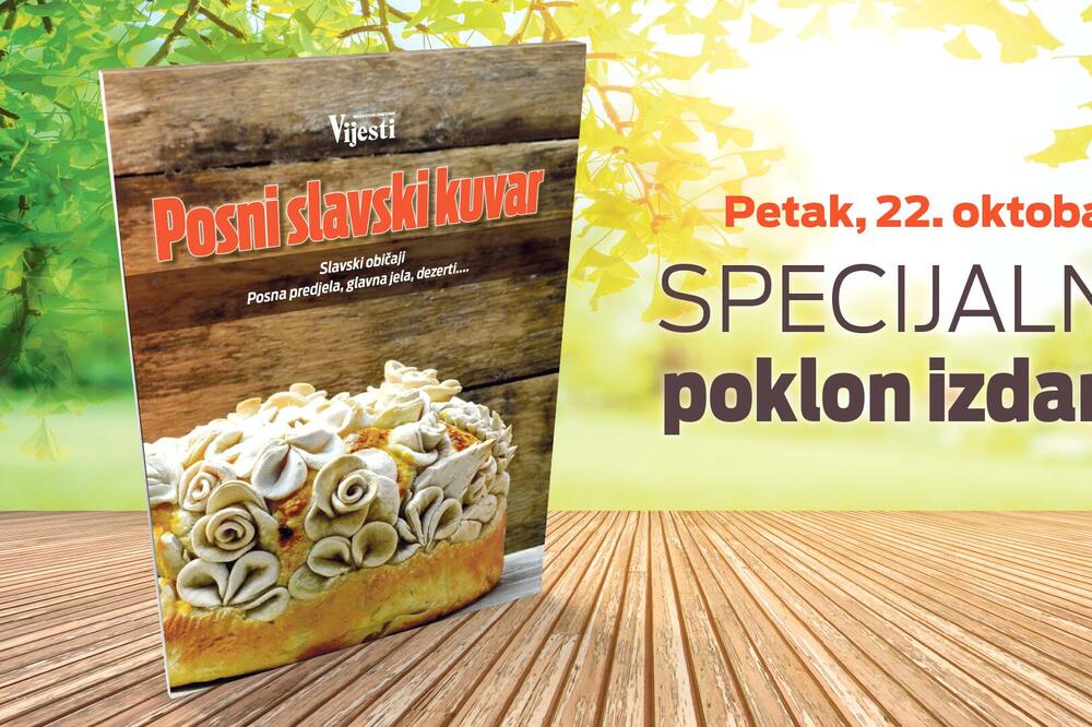 Posni slavski kuvar, Foto: Vijesti