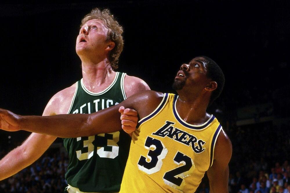 Leri Bird i Medžik Džonson, dva simbola dvije najtrofejnije NBA franšize, Foto: NBA fantasy