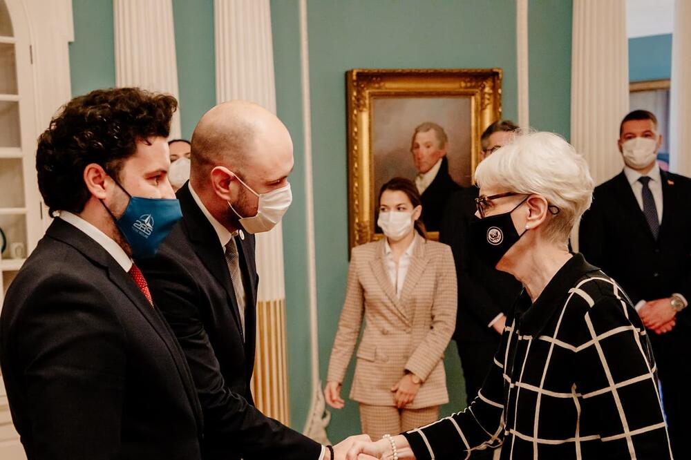 Abazović, Radulović i Šerman, Foto: Vlada Crne Gore