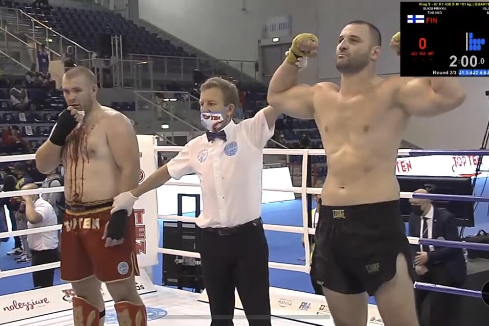 Svjetska bronza kao kruna sezone za Vujovića, Foto: Kik-boks savez