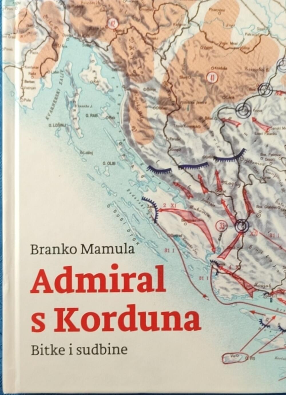 Autobiografska knjiga “Admiral sa Korduna