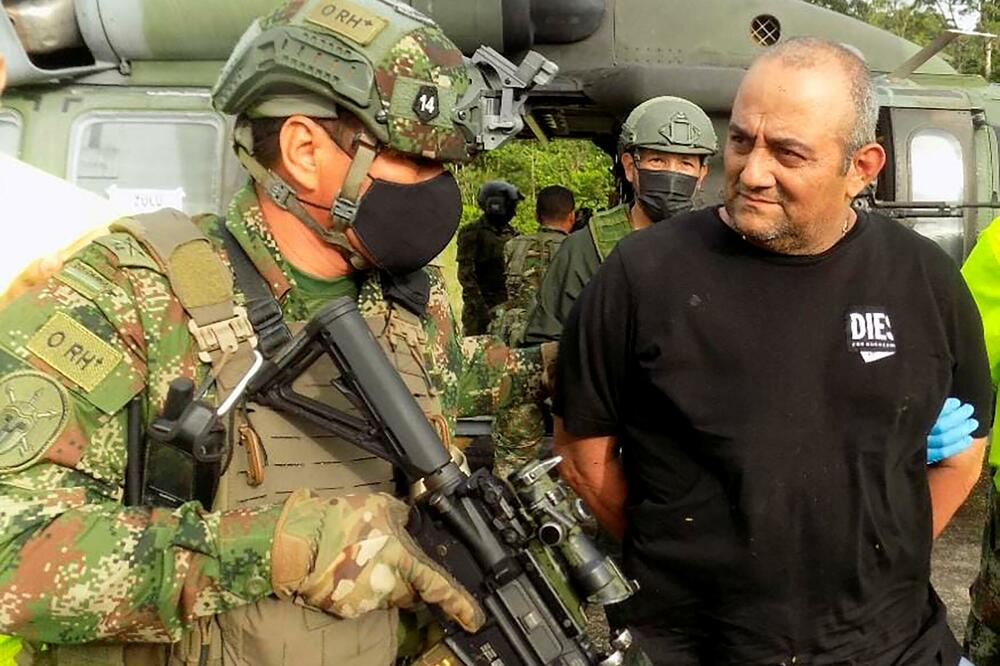 Otonijel se nalazi u pritvoru u vojnoj bazi kod Bogote gdje čeka izručenje SAD, Foto: Reuters