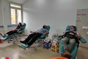 U Bijelom Polju održana akcija dobrovoljnog davanja krvi
