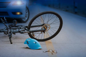 Udes u Baru: Povrijeđen biciklista