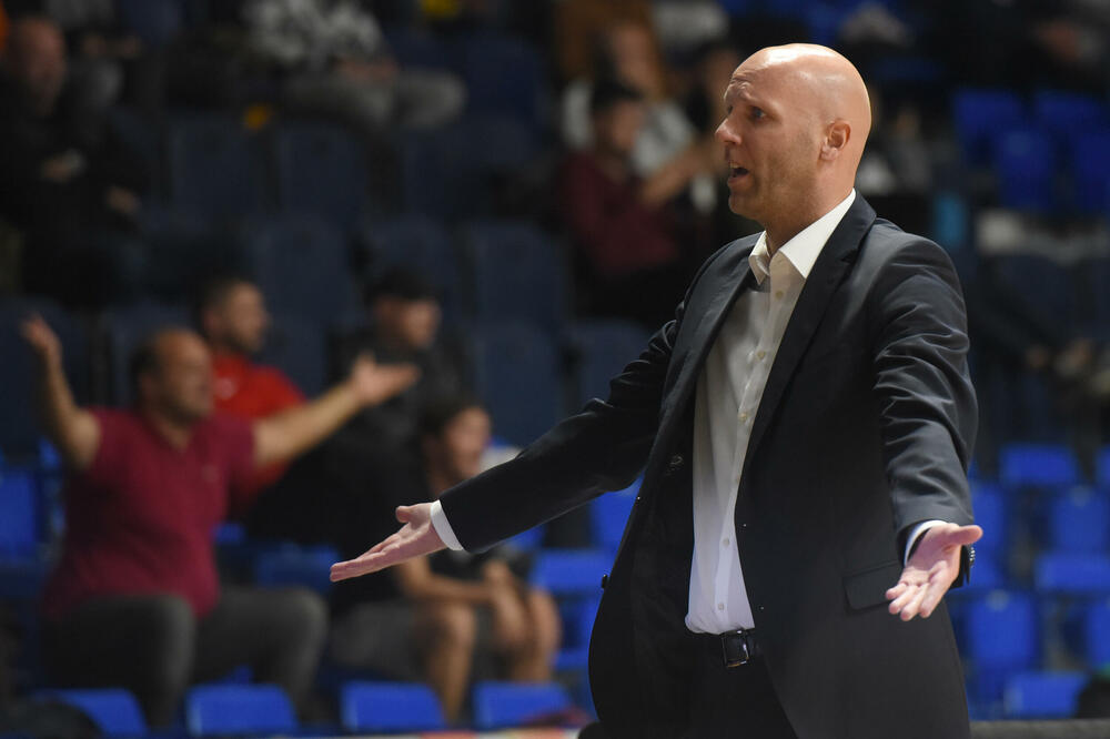 Žakelj na večerašnjem meču, Foto: Savo Prelević