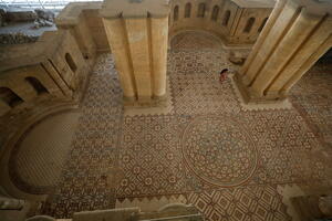 Jedan od najvećih mozaika u svijetu otkriven u Jerihonu na...