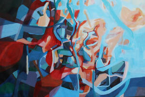 Otvorena izložba slika "Preplitanje / Intenzitet prostora"