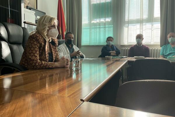 Borovinić Bojović: Cetinjani najbolji u vakcinaciji, bolnica...