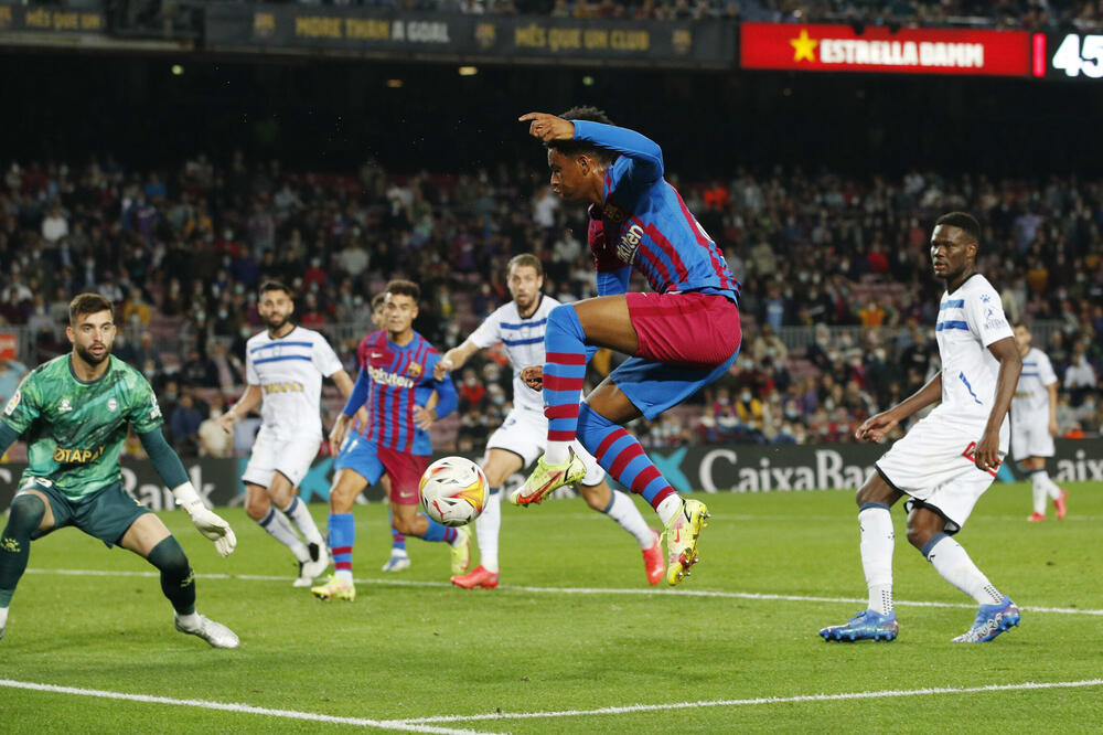 Sa meča Barselona - Alaves, Foto: Reuters