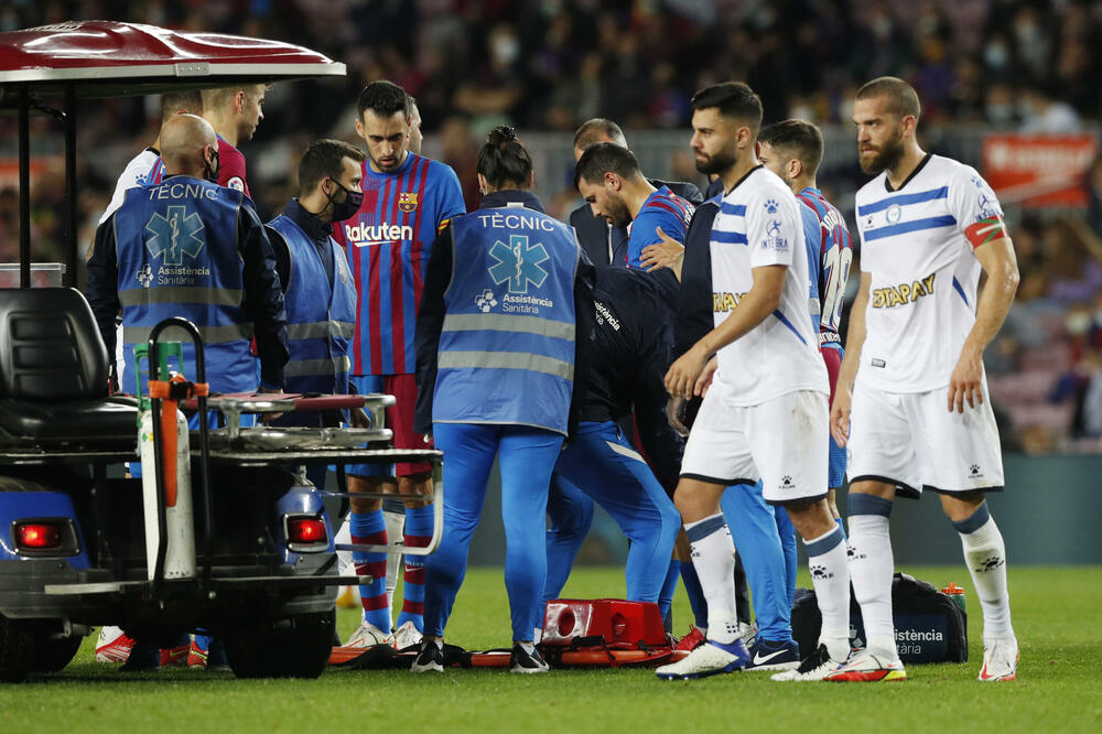 Kun Aguero je morao u bolnicu zbog  aritmije, Foto: REUTERS