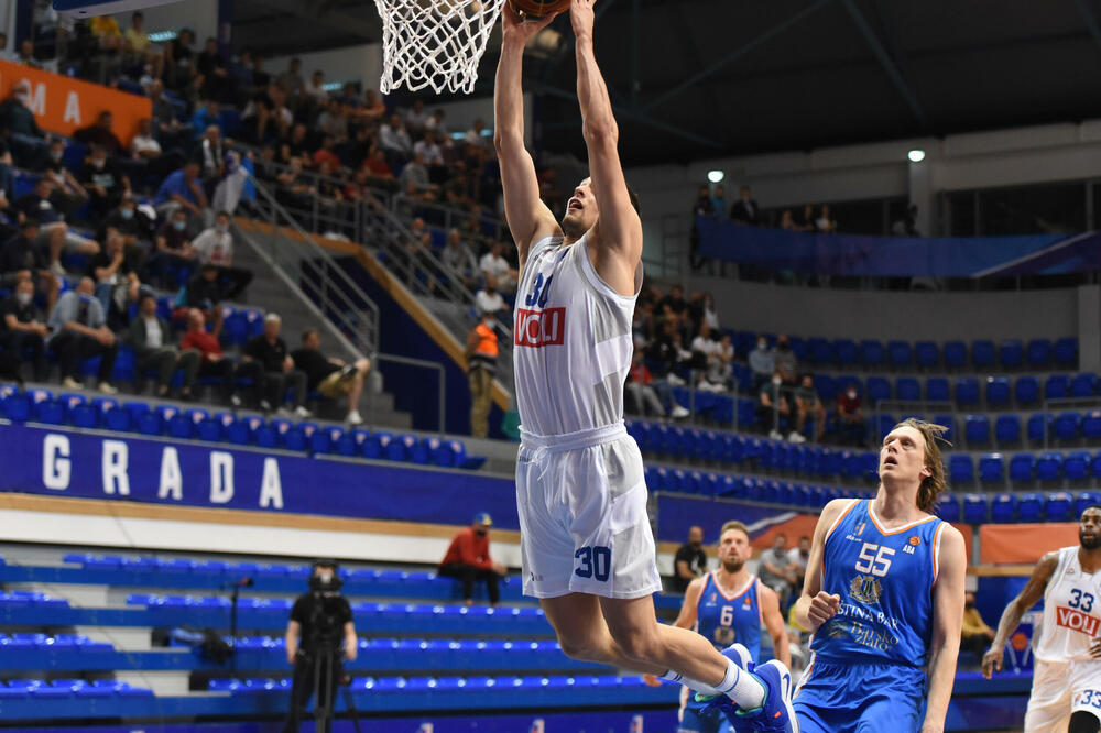 ”Uvijek je teško u crnogorskom derbiju”: Petar Popović na posljednjem meču sa Mornarom u ABA ligi, Foto: SAVO PRELEVIC