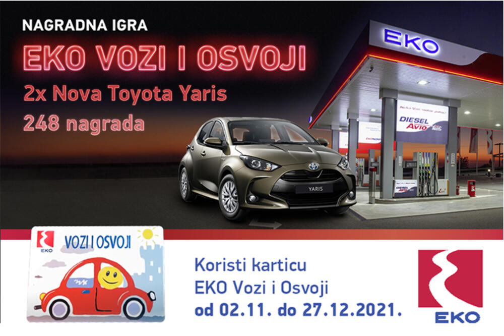 Foto: Glavne nagrade dva automobile Toyota Yaris 1.5 Benz