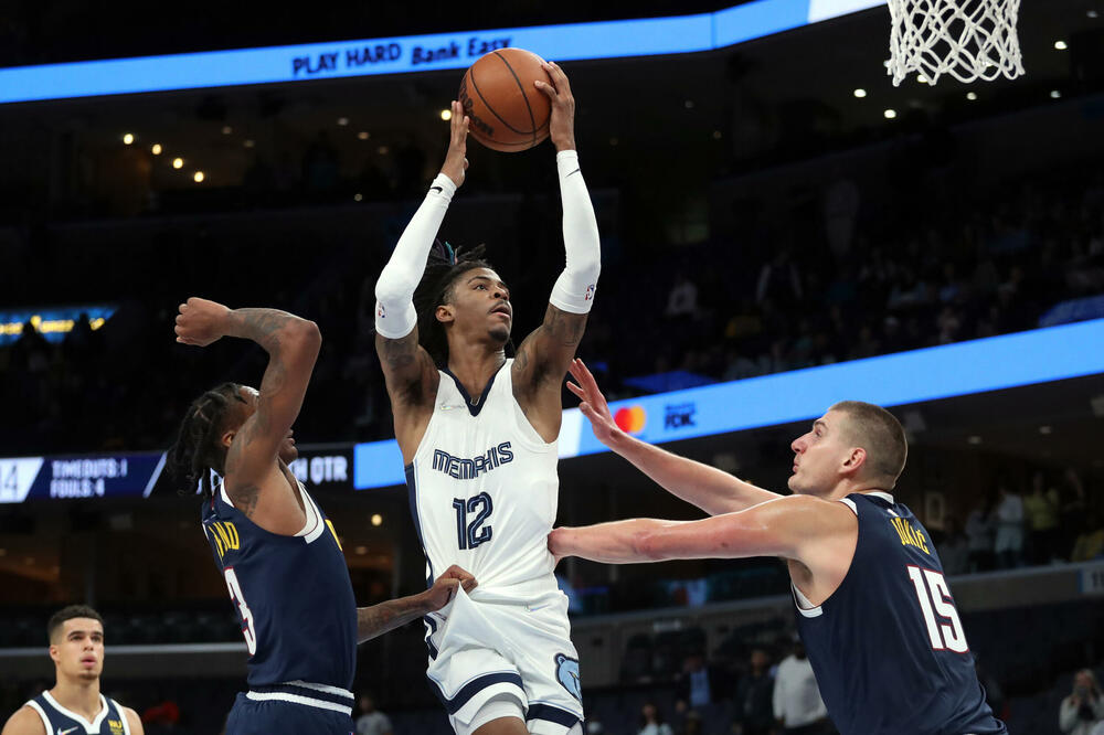 Morant na meču sa Denverom, Foto: Reuters