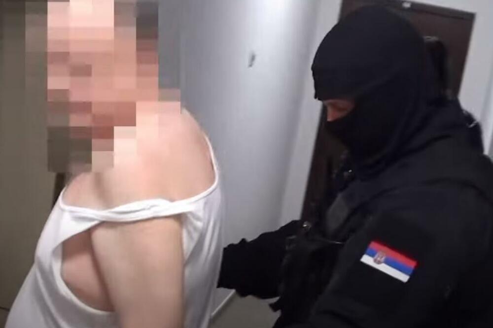 Jedan od uhapšenih, Foto: Screenshot/Youtube