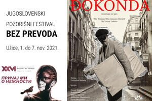 Predstava "Đokonda" na 26. Jugoslovenskom festivalu "Bez prevoda"...